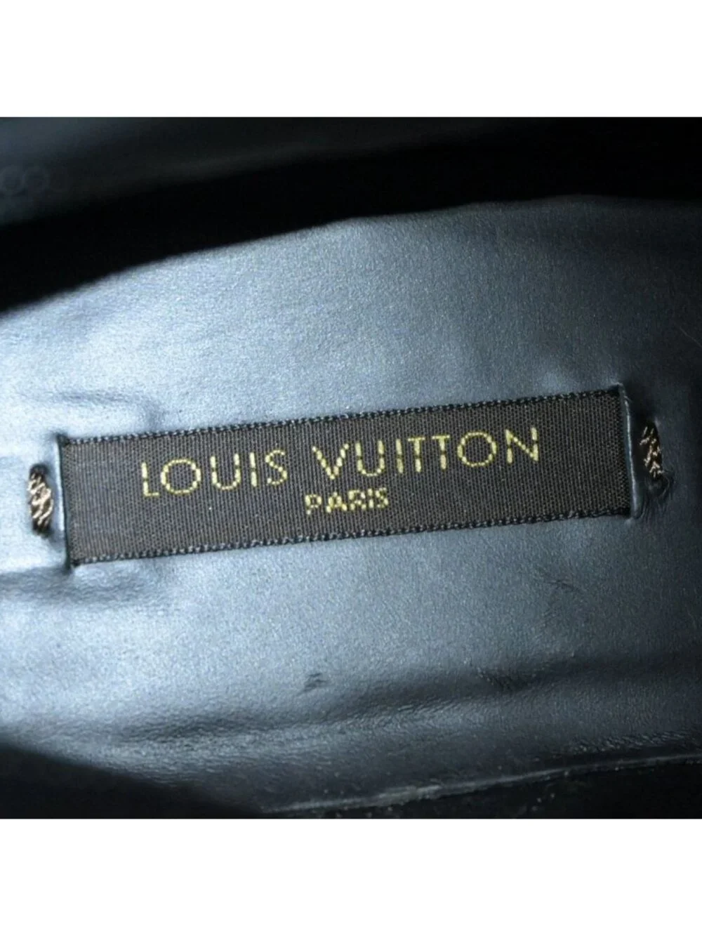 Louis Vuitton Long Boots Dark Brown Leather